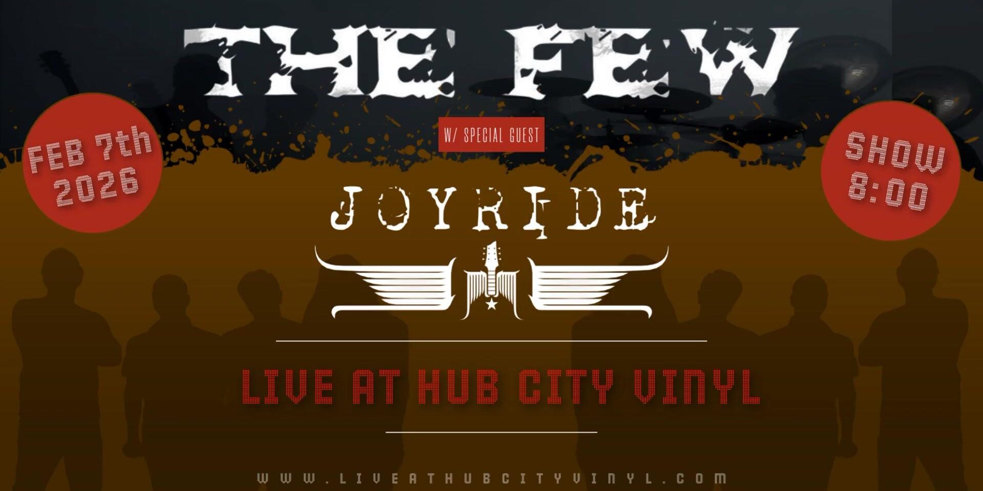 **LOCALS NIGHT** The FEW w/ special guest Joyride