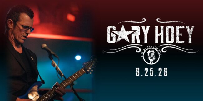 Gary Hoey: Rock & Blues Guitar Legend returns to Live at Hub City Vinyl